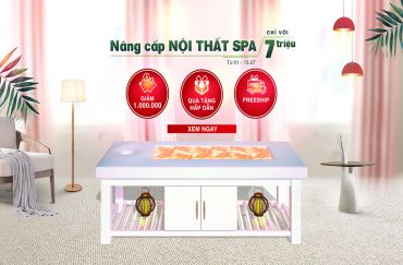 MUA SẮM THẢ GA – NÂNG CẤP NỘI THẤT SPA CHỈ VỚI 7 TRIỆU ĐỒNG